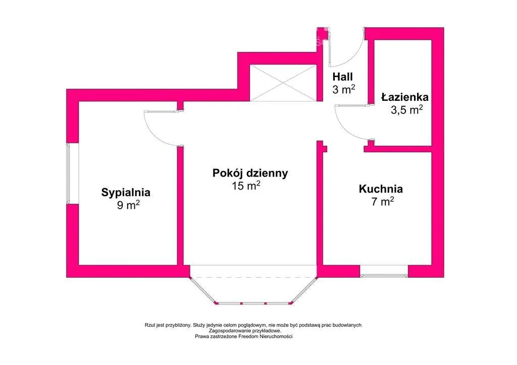 2 pokoje, kamienica, 36m2, Praga-Południe 