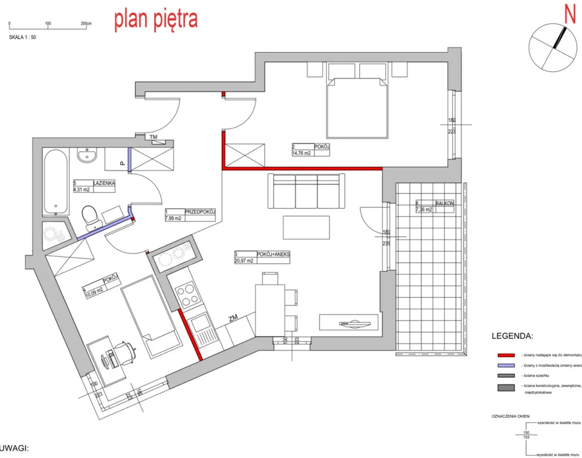 Wola PŁOCKA / WOLSKA 59 M², 3 pokoje+garaż 4300zl 