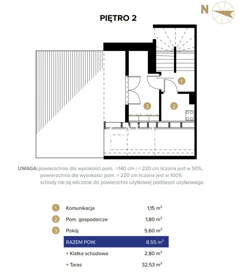 Nowoczesny bliźniak 131 m2 