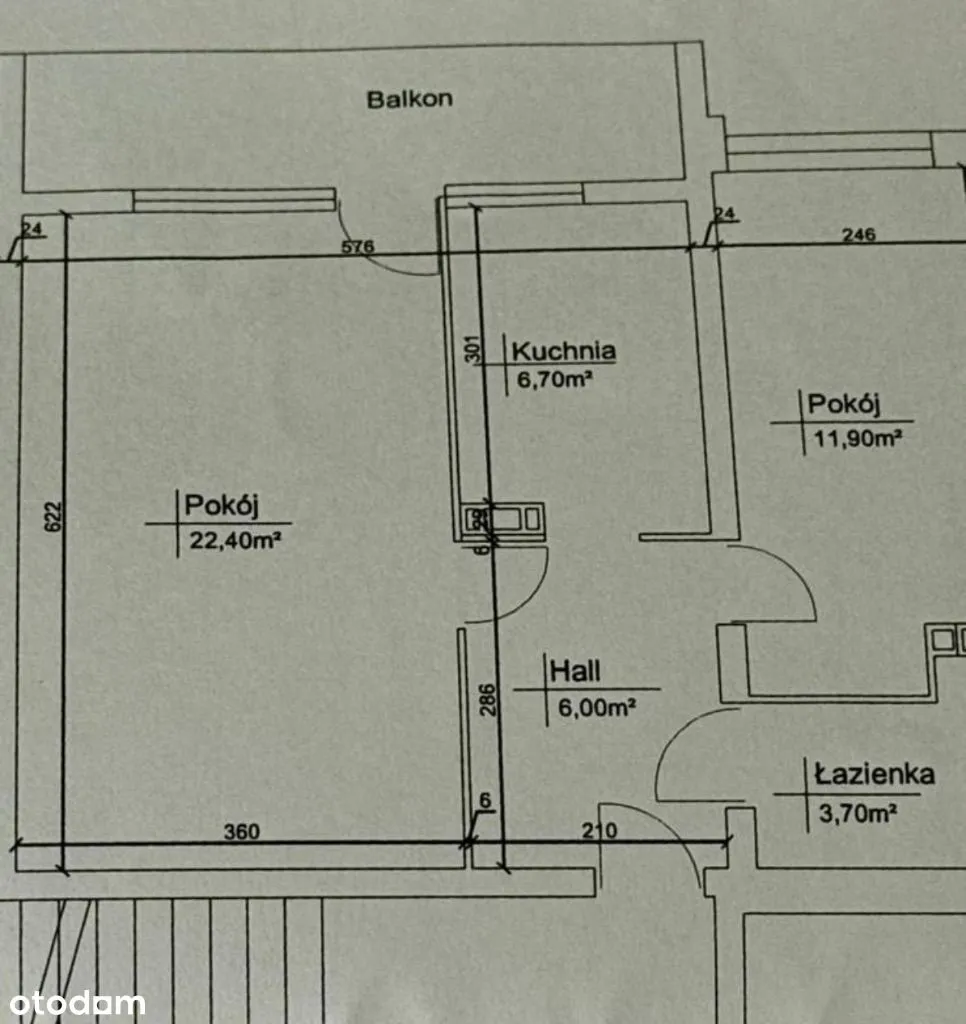 Dwupokojowe, 51 m kw., Anin osiedle IBJ