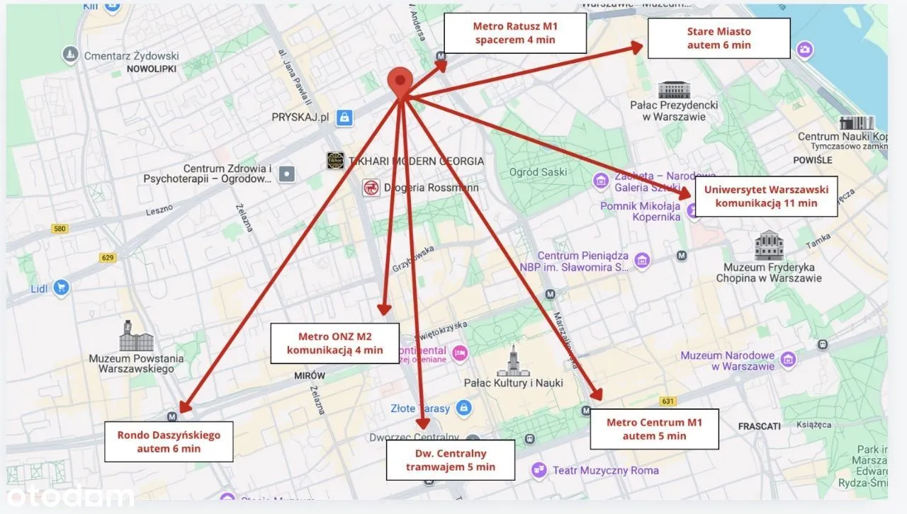 Mieszkanie inwestycyjne 2x kawalerka METRO Ratusz