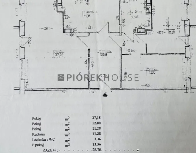 3-pokojowe mieszkanie na Mokotowie 