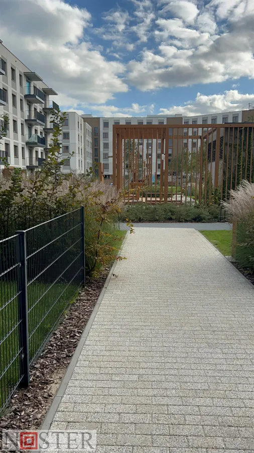 apartament z ogródkiem na nowym osiedlu 