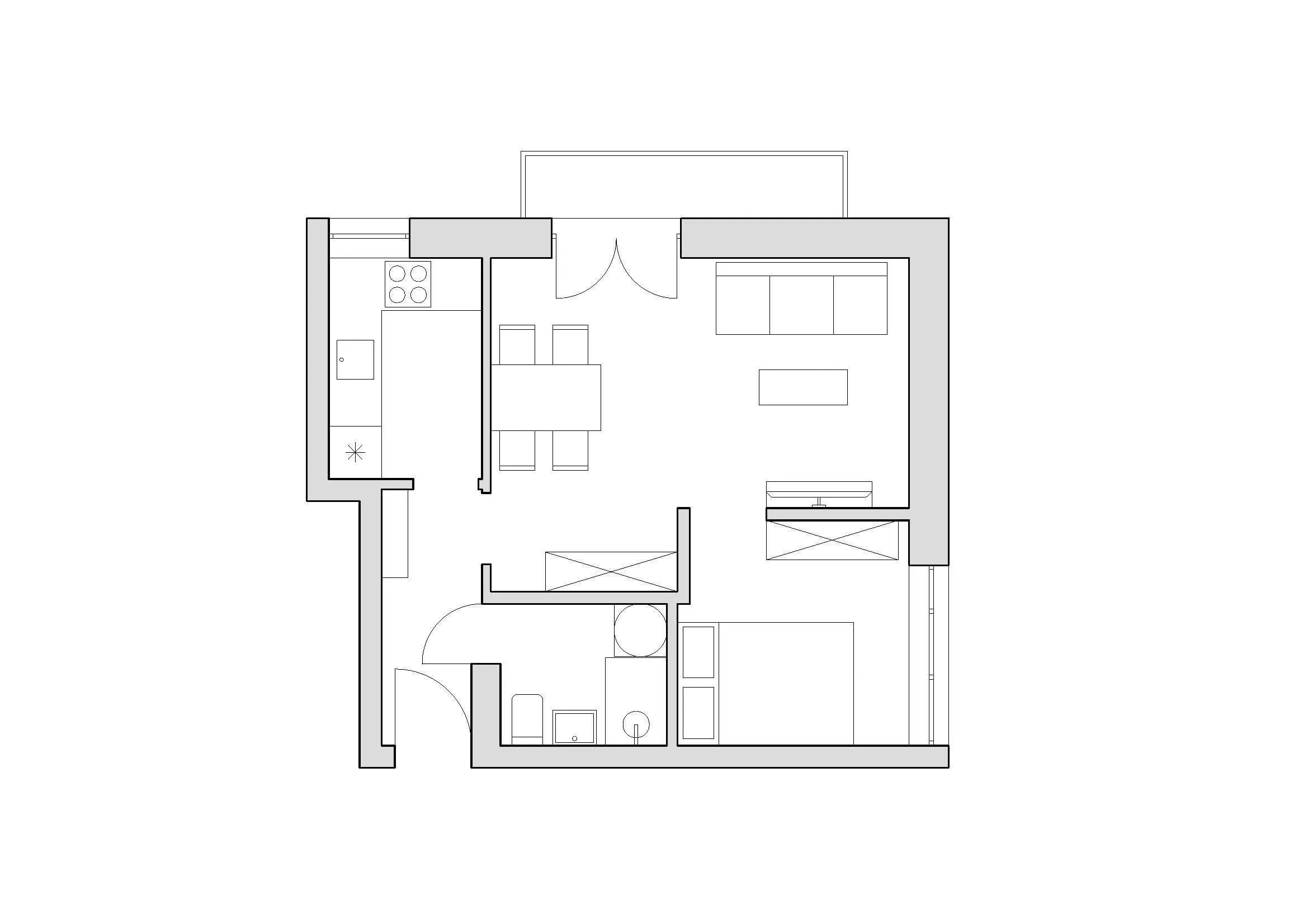 Wiatraczna M3, tramwaj do M1 i M2, cegła, balkon, cisza, zieleń