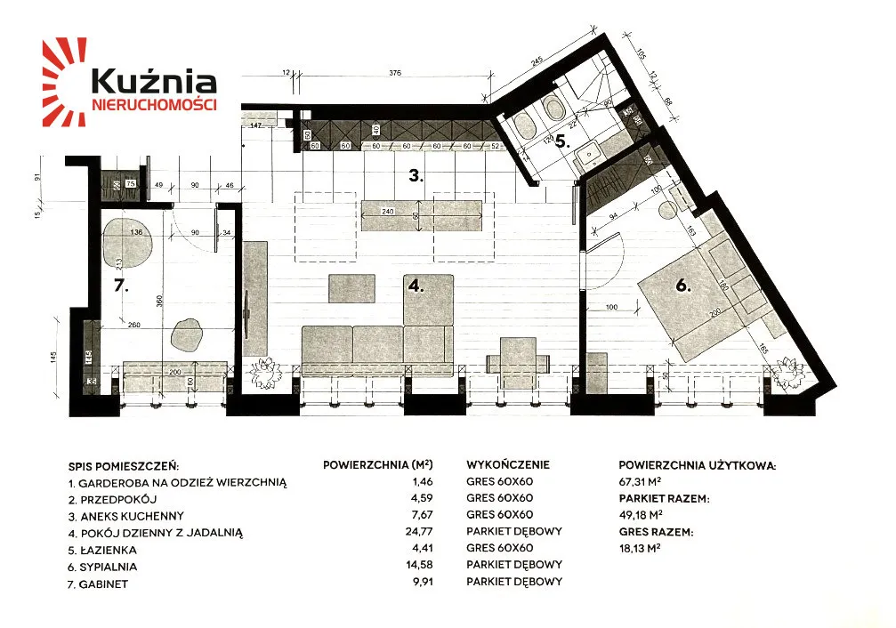 Kamienica przy Parku Łazienkowskim + GARAŻ 