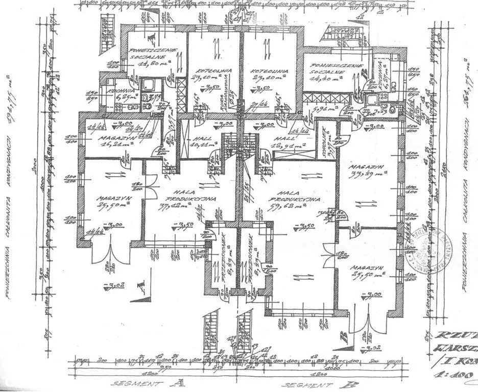 Inwestycja / dwa segmenty / Henryków / 900m2