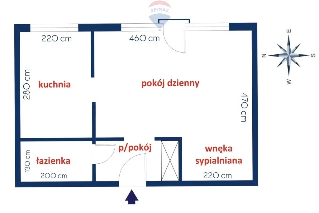 Kawalerka do remontu lub do wprowadzenia, Stegny 