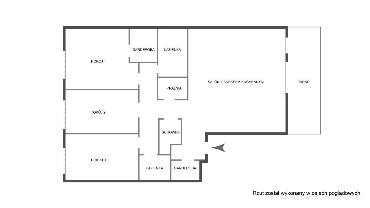 Apartament dla Rodziny | 3 sypialnie | 120 mkw