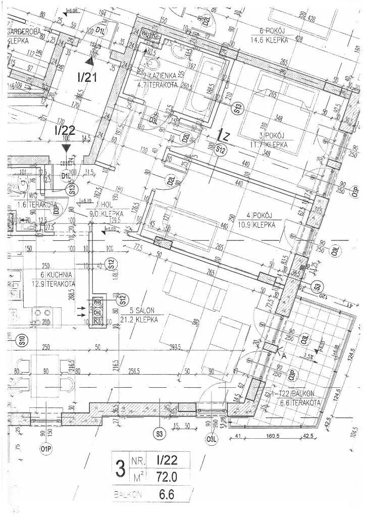 bezpośrednio 3-pokoje 71,5 m2 Miasteczko Wilanów