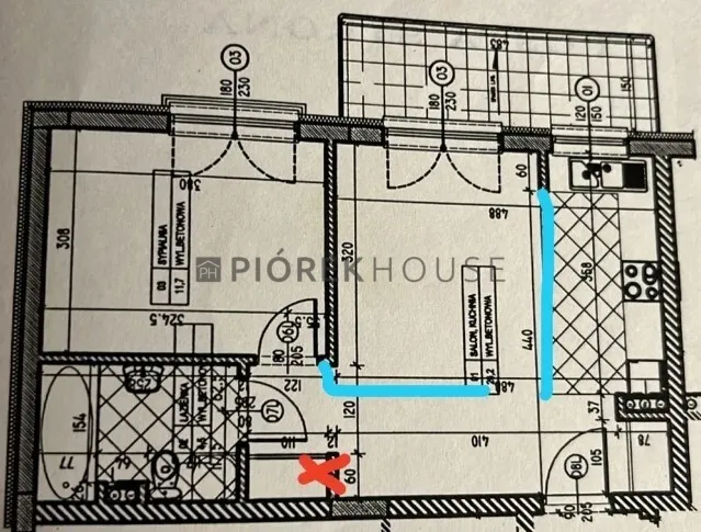 2-pokojowe mieszkanie na Białołęce 