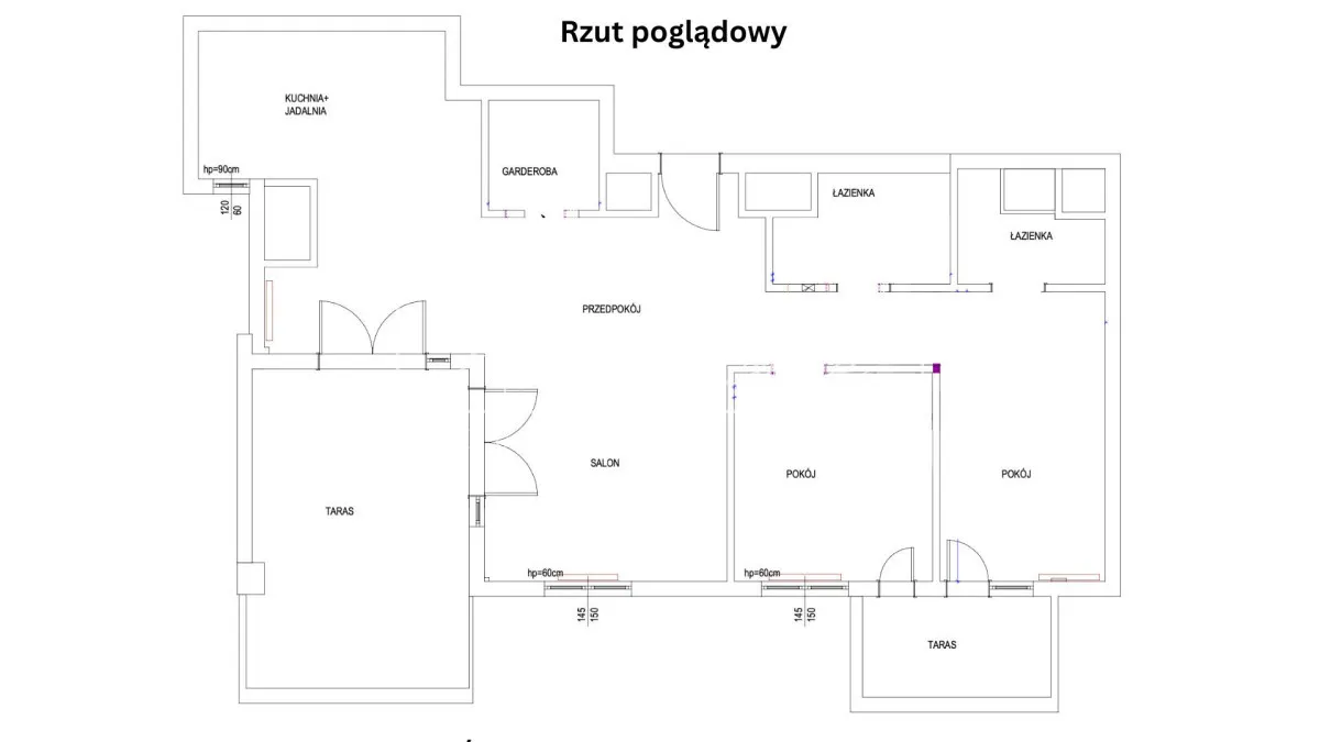 Wyposażony Penthouse 