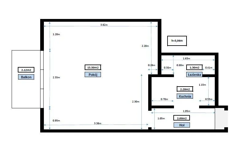 Kawalerka Śródmieście 21m2, balkon, inwestycyjne!