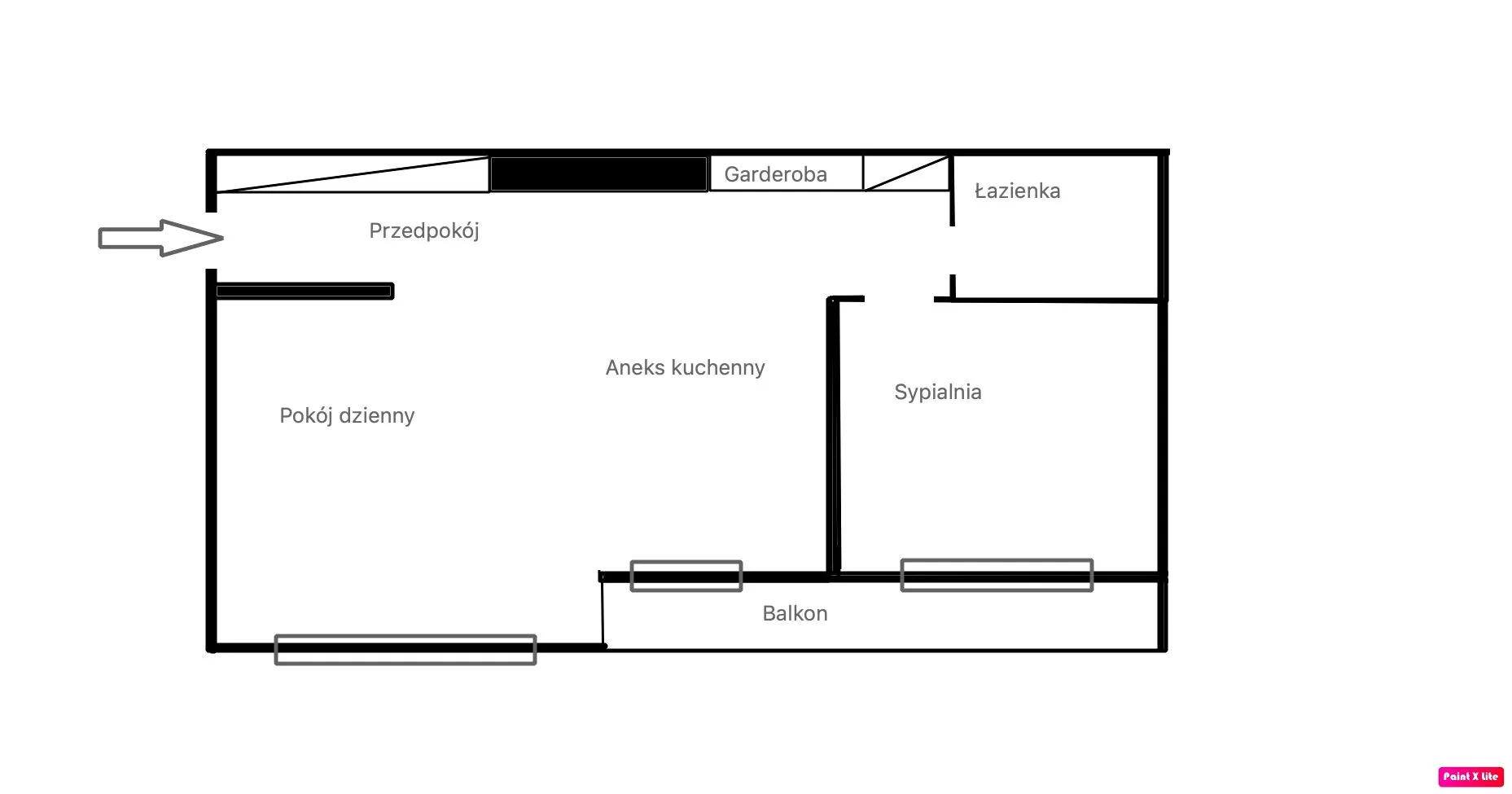 Apartament, ul. Obrzeżna