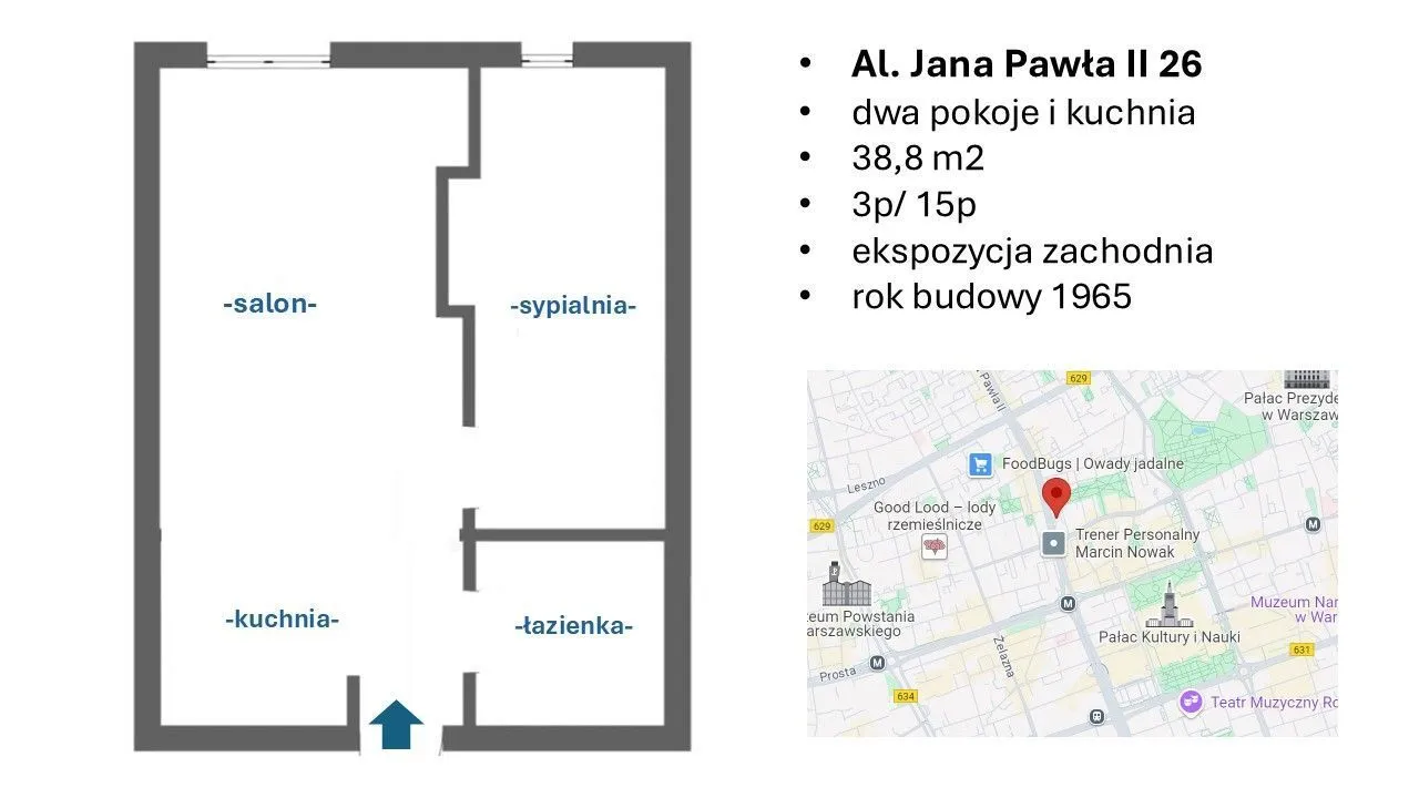 JP II 26 | po remoncie, gotowe do wejścia