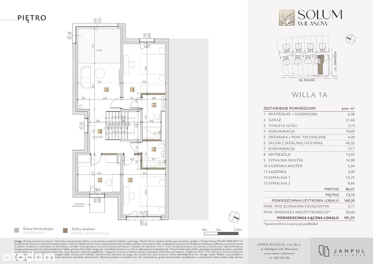 SOLUM WILANÓW dom 190 m2 przy ulicy Ruczaj