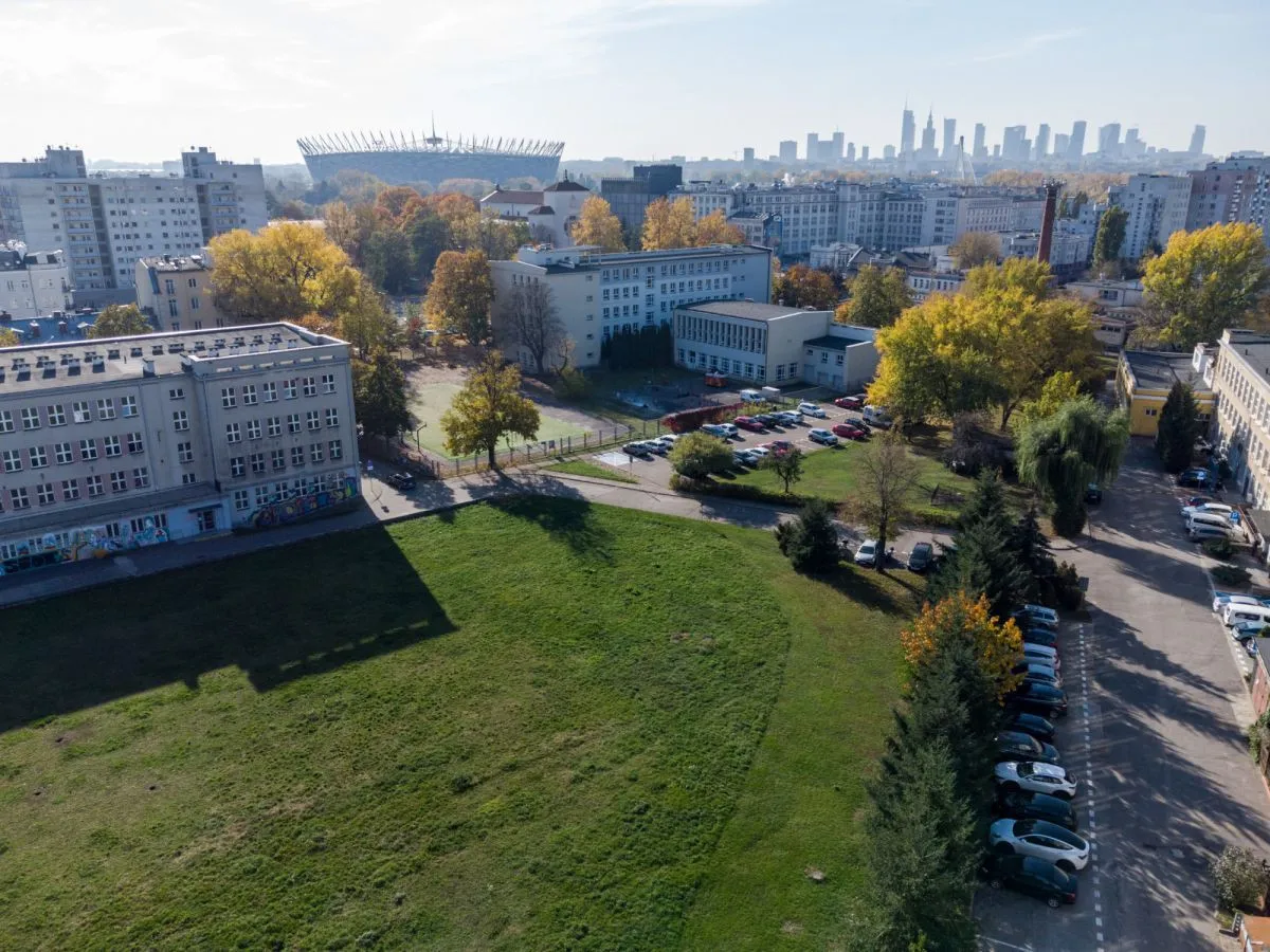 Widok na Stadion Narodowy PGNiG 