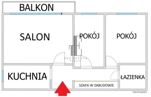 Warszawa Targówek, ul. Piotra Wysockiego Mieszkanie - 3 pokoje - 53 m2 - 9 piętro