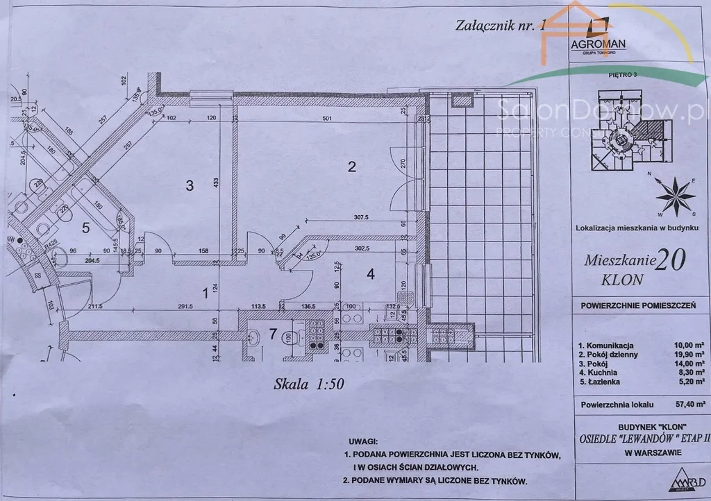 MIeszkanie z ogródkiem 88 m2, możliwe 4 pokoje 