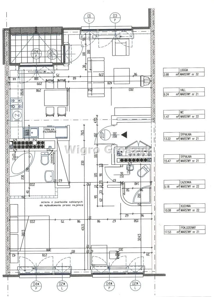 Wynajmę mieszkanie trzypokojowe: Warszawa Śródmieście, Muranów , ulica Inflancka, 74 m2, 4400 PLN, 3 pokoje - Domiporta.pl