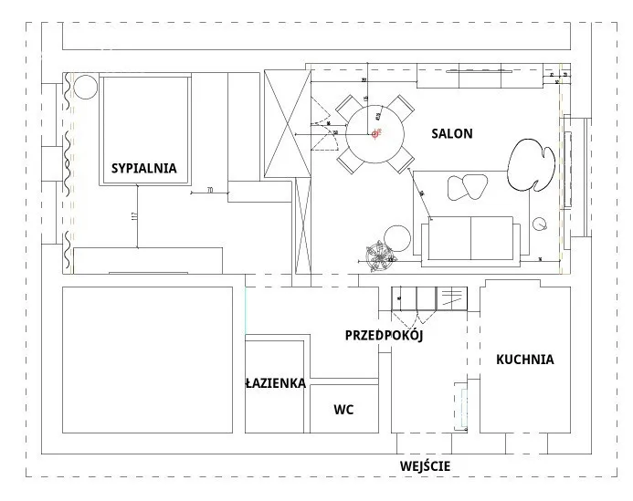 Mieszkanie do wynajęcia, 52 m², 2 pokoje Warszawa Mokotów Sielce 