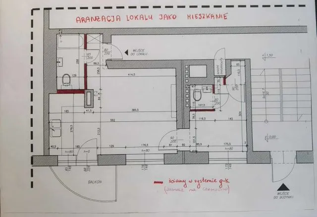 Warszawa Bemowo, ul. Radiowa Mieszkanie - 2 pokoje - 34 m2 - parter