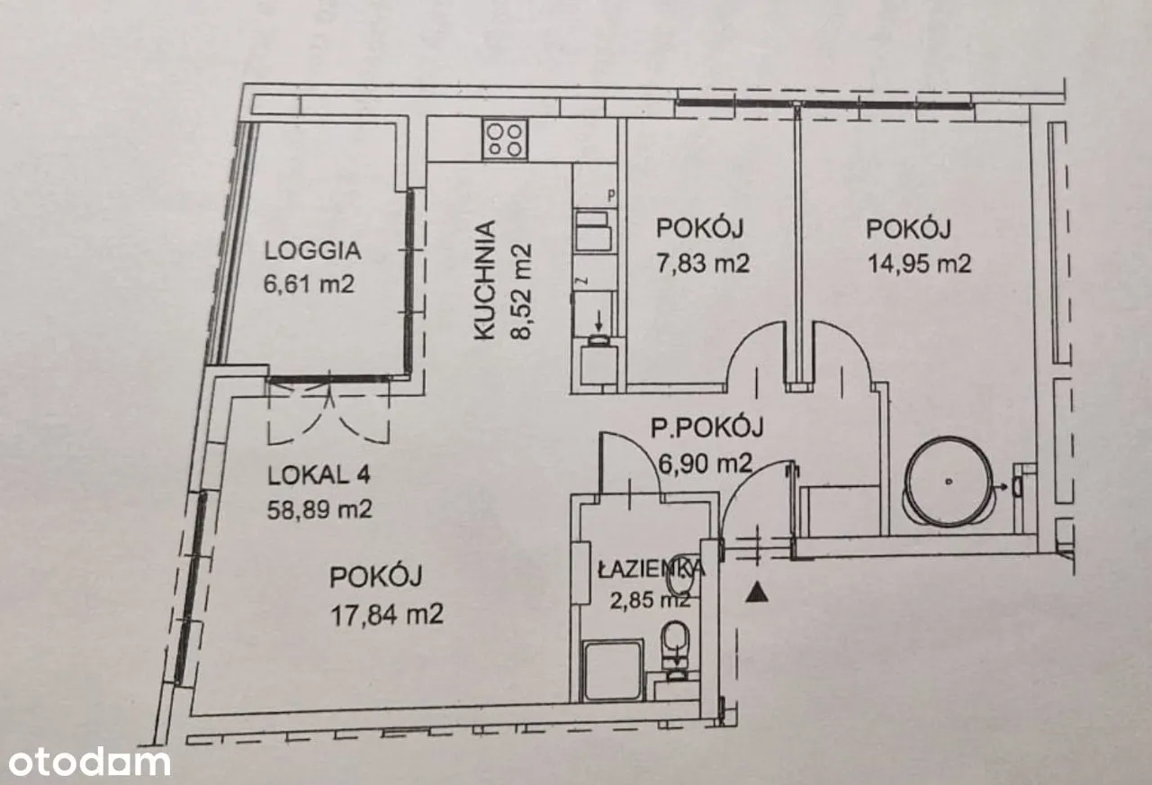 3pokoje 58,89m2| Sady Żoliborskie| 2013 r.| WARTO!