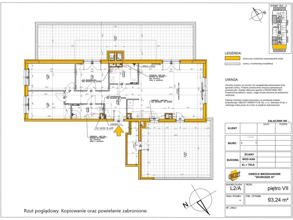 Luksusowy apartament z dużymi tarasami / Warszawa 