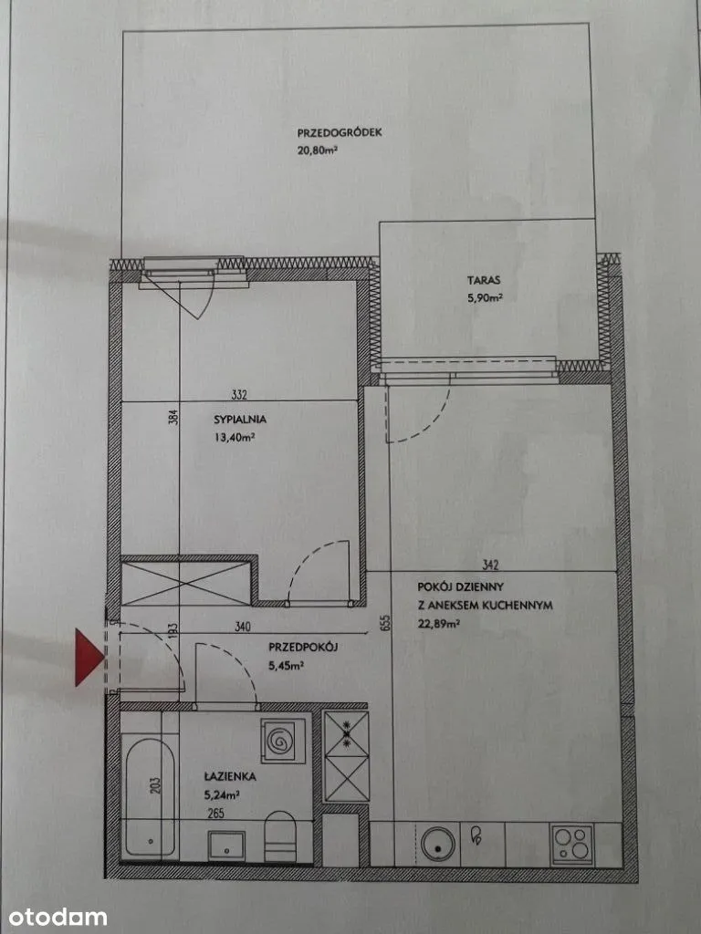 Nowoczesne mieszkanie apartament 2 pokojowe ogród