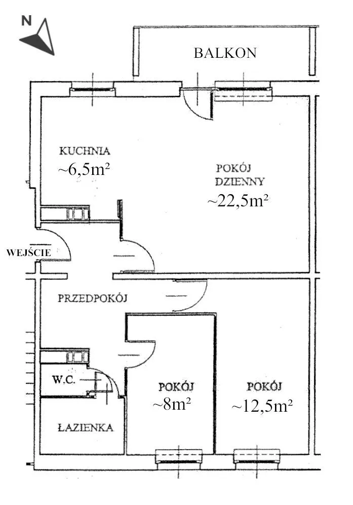 Ciche 3 pokoje Ursynów Imielin BEZPOŚREDNIO