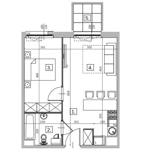 Sprzedam mieszkanie dwupokojowe: Warszawa Praga-Północ Golędzinów , ulica Jagiellońska, 41 m2, 649000 PLN, 2 pokoje - Domiporta.pl