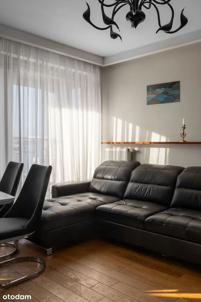 Apartament z widokiem na panoramę Warszawy 