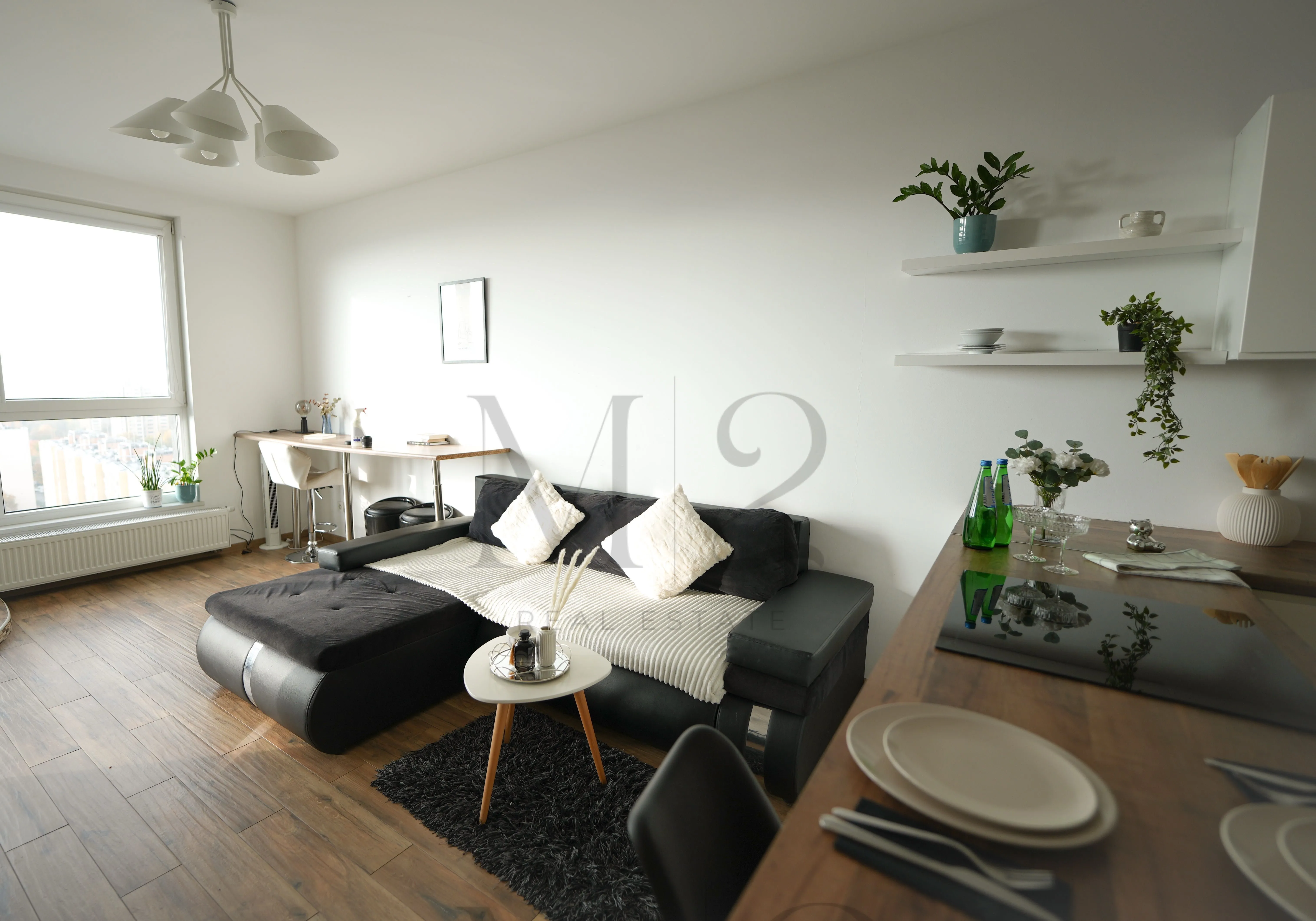 Słoneczny apartament/2 POKOJE/Aura Sky/16 piętro/Wynajem/Bez prowizji 