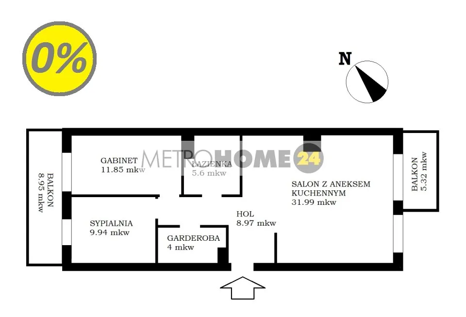 Piękny luksusowy apartament w nowej inwestycji 