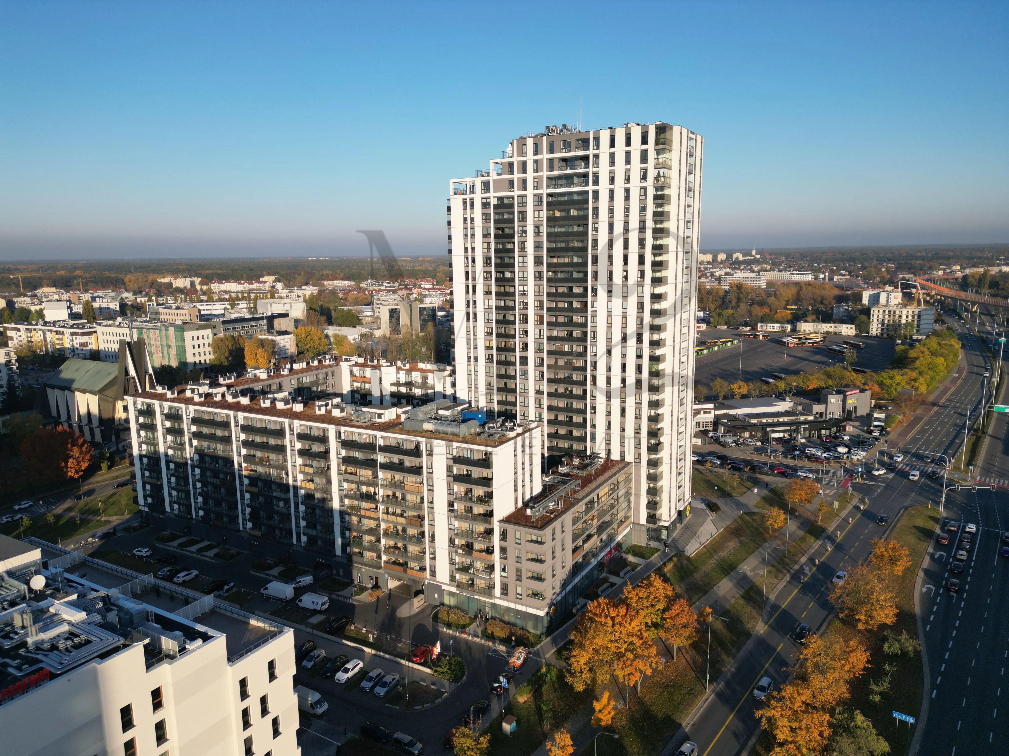 Słoneczny apartament/2 POKOJE/Aura Sky/16 piętro/Wynajem/Bez prowizji 