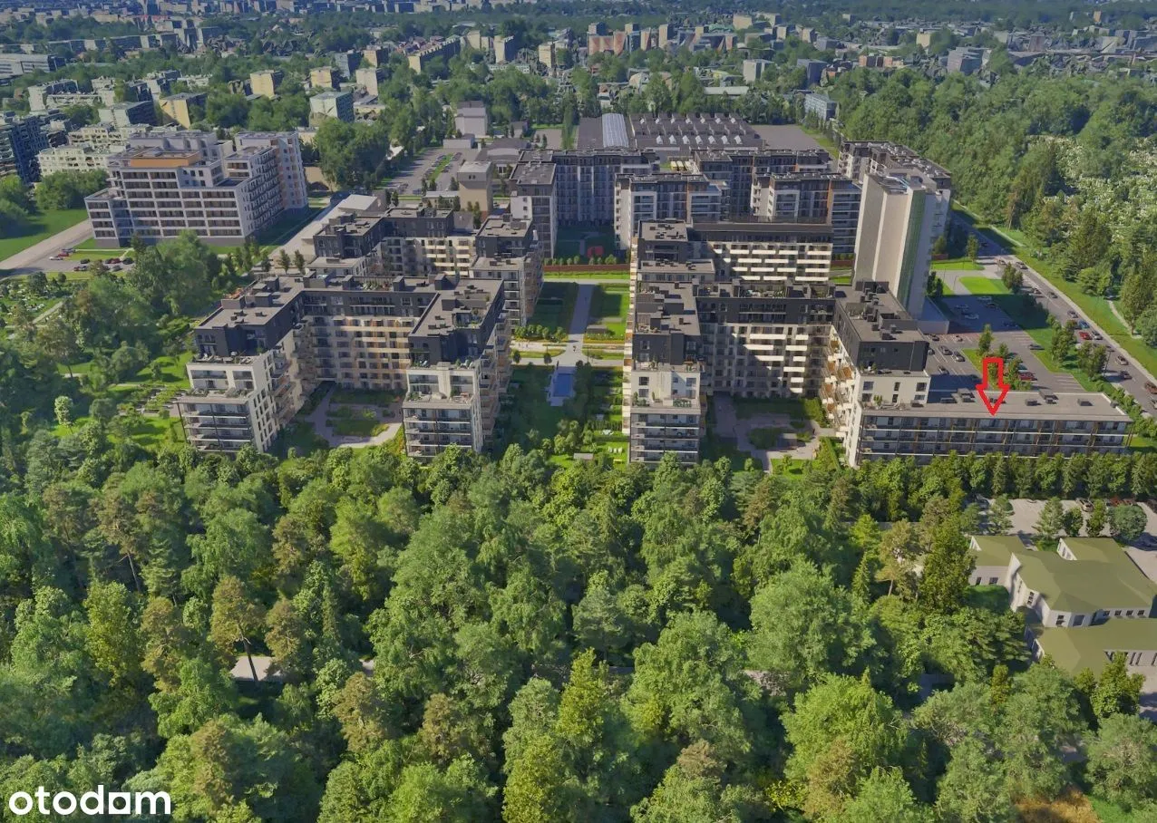 2 Pokoje na ostatnim Piętrze z widokiem na Park