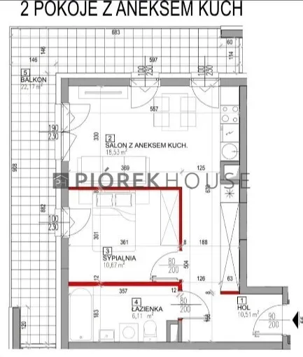 3-pokojowe mieszkanie na Pradze-Południe 