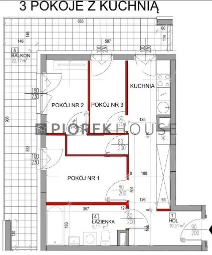 3-pokojowe mieszkanie na Pradze-Południe 