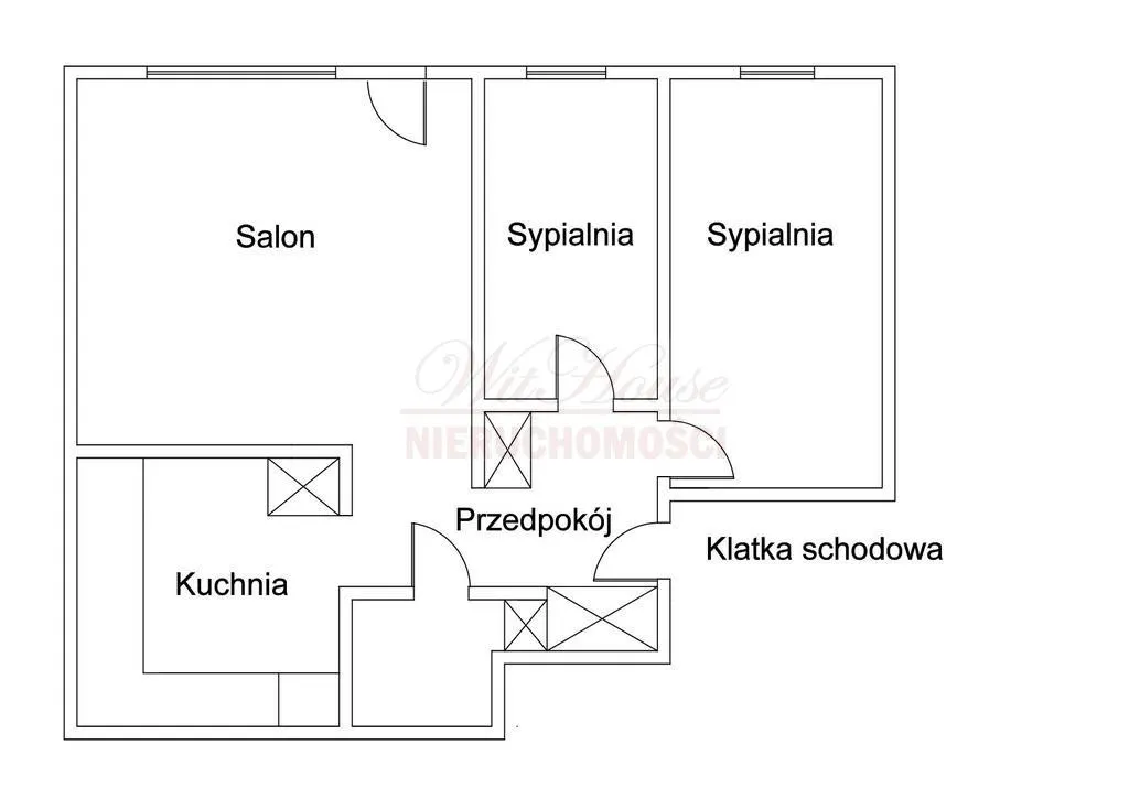 NIEDŹWIADEK - 3 POKOJE, 3 PIĘTRO, PIWNICA 