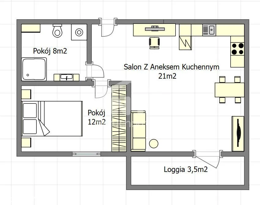 Blisko Parku / Komfortowe na strzeżonym osiedlu 