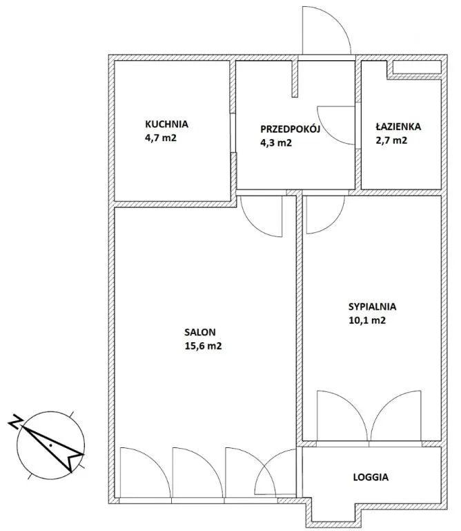 Mieszkanie na sprzedaż, 37 m², 2 pokoje Warszawa 