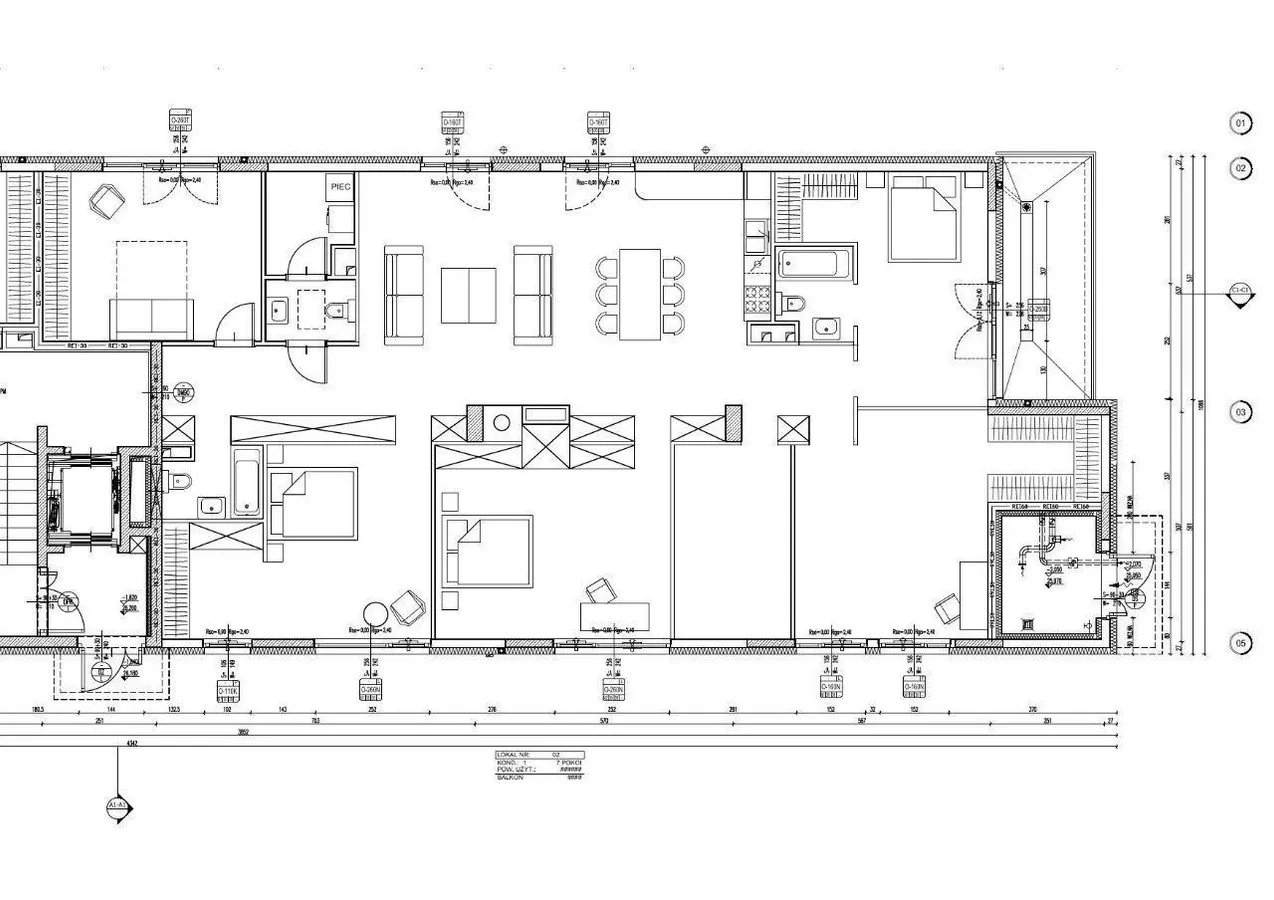 Apartament, salon 110 m2, blisko Metro i lotnisko 