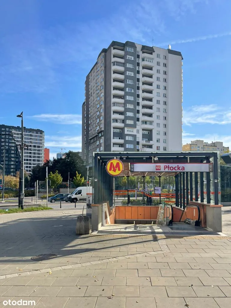 mieszkanie, biuro, 51 m2, w pobliżu metro Płocka