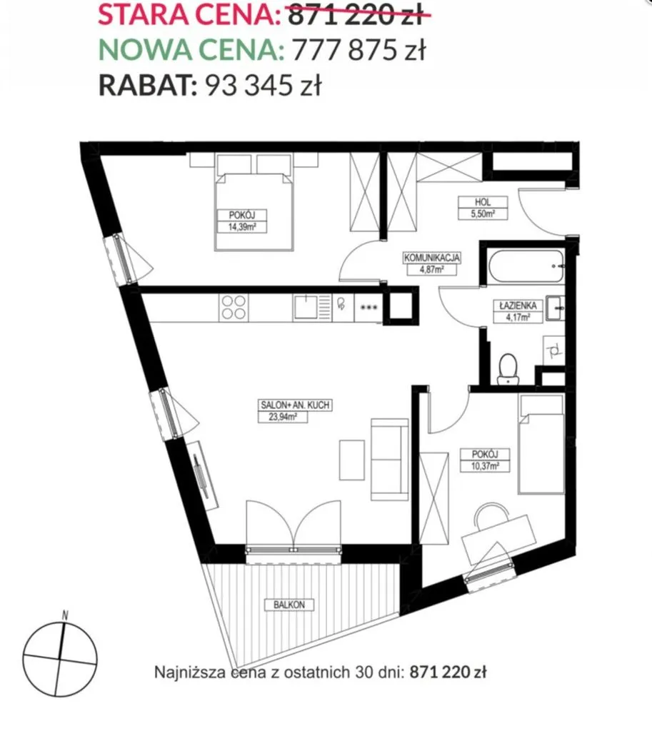 !Ostatni! Apartament - 12 500 M2 - Okazja