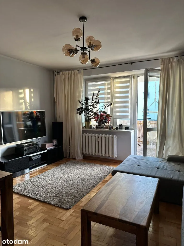 Mieszkanie 74m2 - 3 pokoje duży balkon, metro