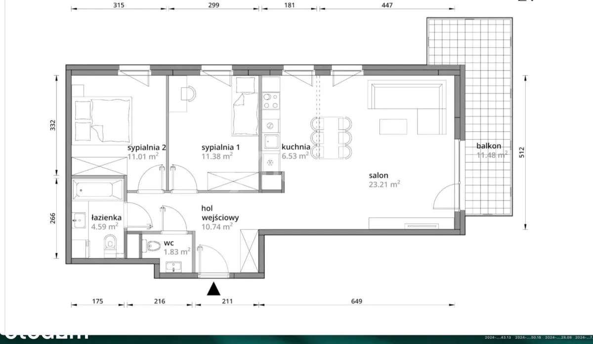 ! Ostatni! Rodzinny Apartament Z Tarasem