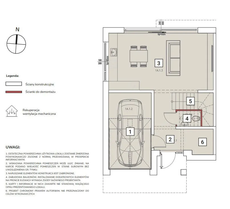 Osiedle domów na Mokotowie z parkiem 