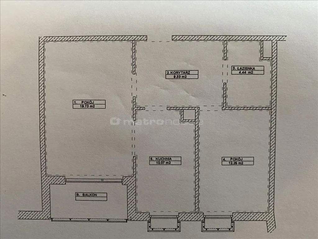 Mieszkanie do wynajęcia, 56 m², 2 pokoje Warszawa Bemowo 