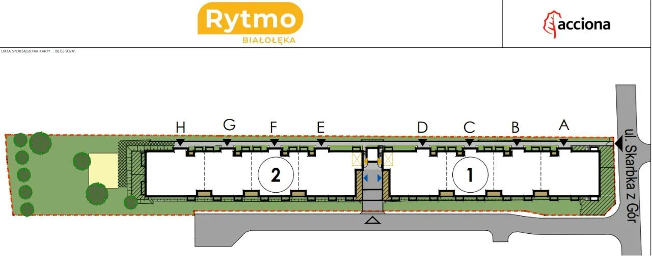 Bezpos M3 55 m2 Skarbka z Gór 29 ogród