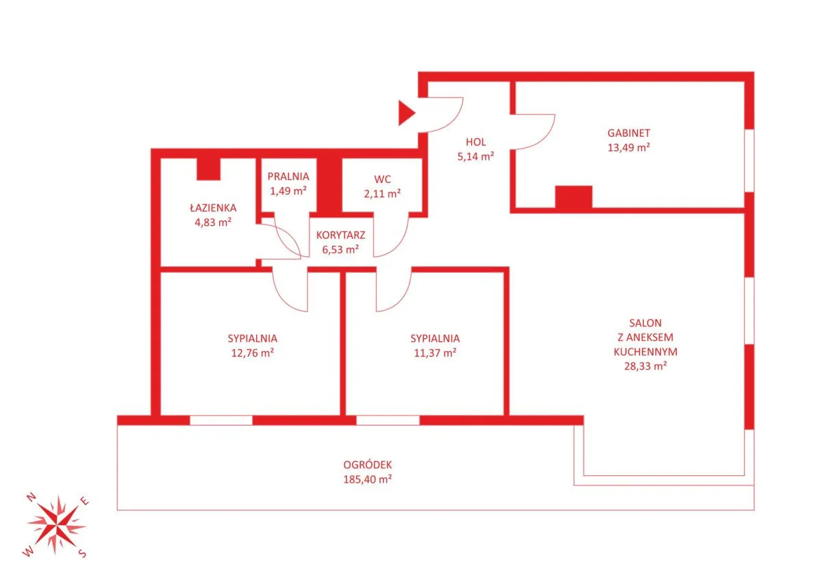 Dla rodziny/4pok/+ogródek 185m2/Mokotów 