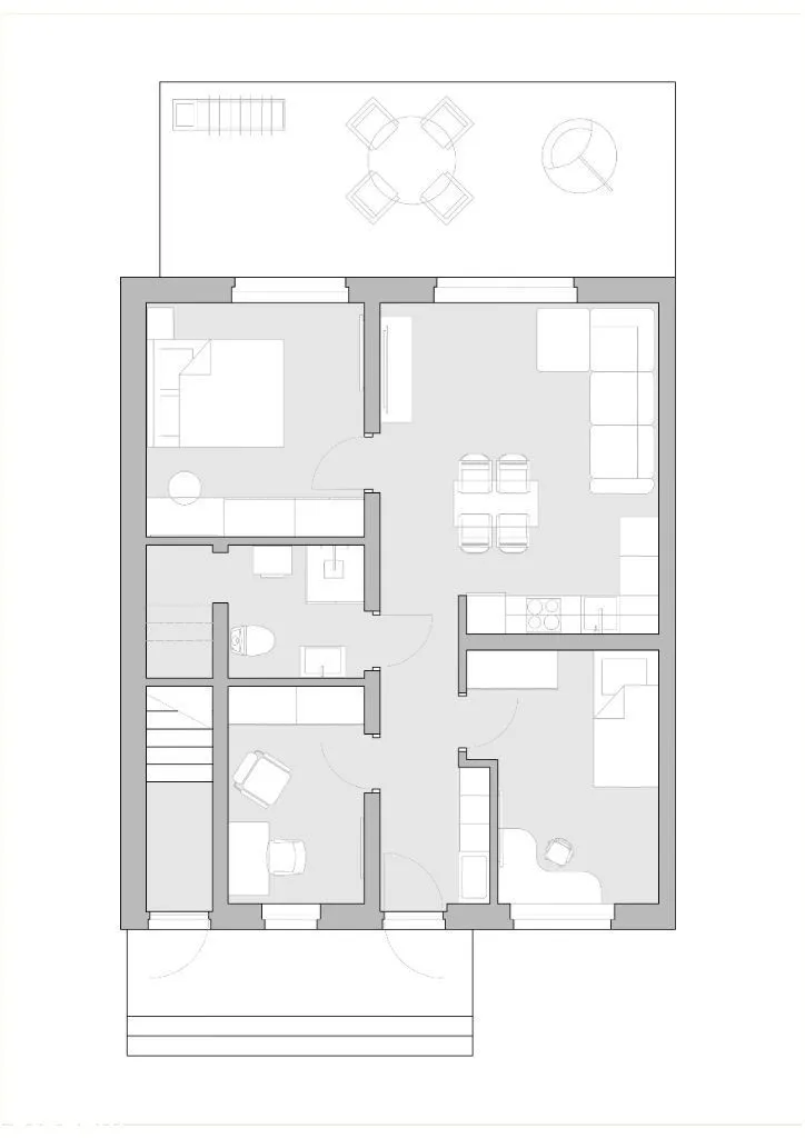 Mieszkanie z ogródkiem 135 m²